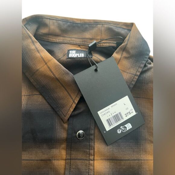 THE KOOPLES Oversized Checkered Overshirt - Picture 5 of 6